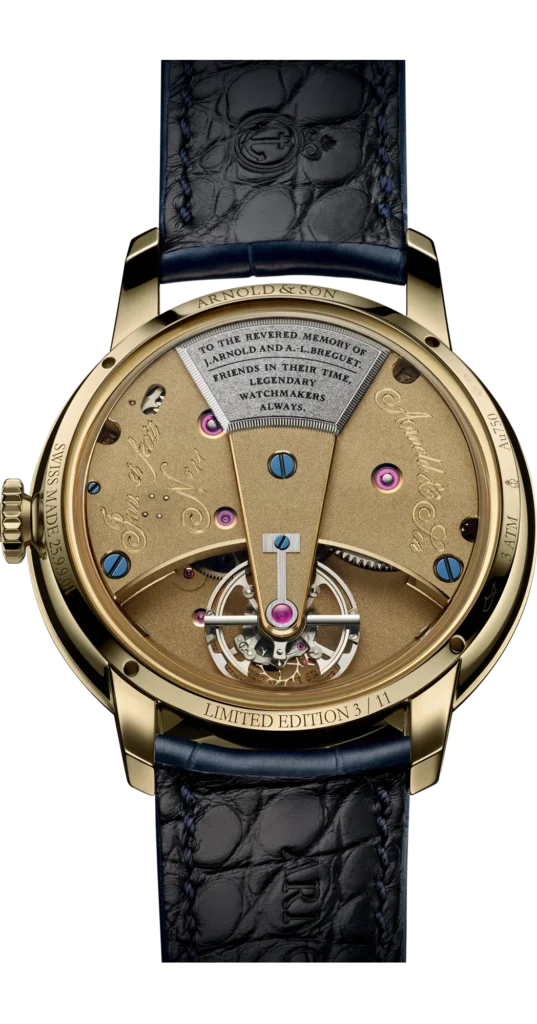 Arnold & Son Constant Force Tourbillon 11: Keajaiban Horologi dalam Edisi Terbatas Constant Force Tourbillon 11,Arnold & Son Constant Force Tourbillon 11 Back Constant Force Tourbillon 11. foto: arnoldandson.com