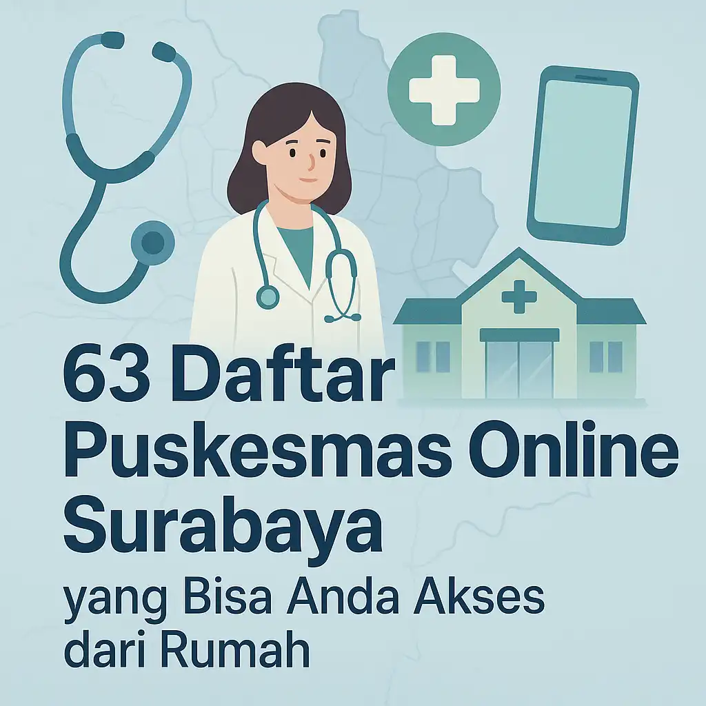 63 Daftar Puskesmas Online Surabaya yang Bisa Anda Akses dari Rumah Daftar Puskesmas Online Surabaya Daftar Puskesmas Online Surabaya