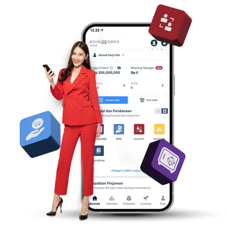 Apa Itu Fintech? Pengertian, Contoh, dan Perkembangannya di Indonesia fintech Aplikasi pinjaman online yang menghubungkan peminjam dengan pemberi pinjaman secara langsung. Foto: koinworks.com
