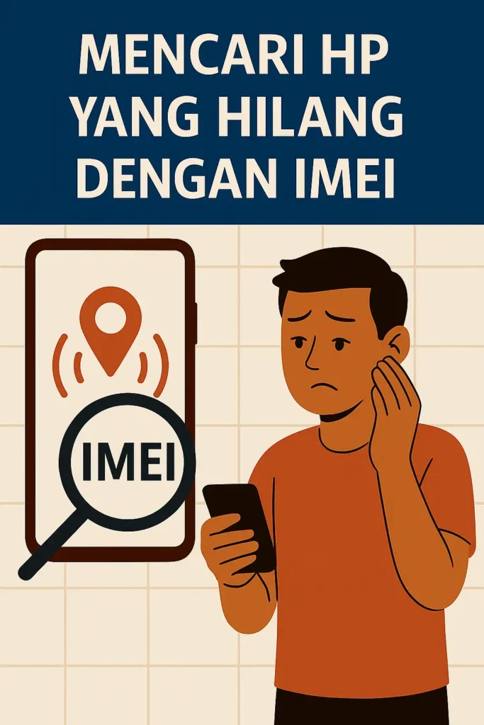 Cara Mencari HP yang Hilang: Pahami untuk Menemukan Kembali Ponsel Anda! Cara Mencari HP yang Hilang,cara mencari hp yang hilang dengan email,cara mencari hp yang hilang lewat email,cara mencari hp yang hilang dengan imei,cara mencari hp yang hilang melalui email,cara mencari hp yang hilang dengan nomor Ilustrasi Mencari HP yang Hilang dengan IMEI. Image generated by AI
