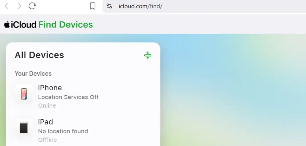 Cara Mencari HP yang Hilang: Pahami untuk Menemukan Kembali Ponsel Anda! Cara Mencari HP yang Hilang,cara mencari hp yang hilang dengan email,cara mencari hp yang hilang lewat email,cara mencari hp yang hilang dengan imei,cara mencari hp yang hilang melalui email,cara mencari hp yang hilang dengan nomor Screenshot Fitur Pelacakan iCloud. Source: icloud.com