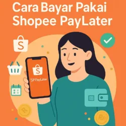 Ilustrasi Cara Bayar Pakai Shopee Paylater